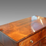 Regency brass inlaid secretaire - Image 3