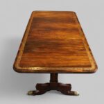 Regency brass inlaid rosewood sofa table - Image 11