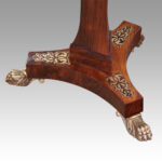 Regency brass inlaid worktable - Image 13