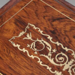 Regency brass inlaid worktable - Image 8