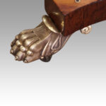 Regency brass inlaid worktable - Image 6