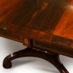 Regency rosewood sofa table with scroll feet NOW SOLD - Image 10