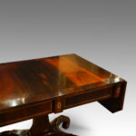Regency rosewood sofa table with scroll feet NOW SOLD - Image 12