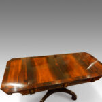 Regency rosewood sofa table with scroll feet NOW SOLD - Image 4