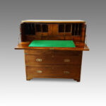 Regency Camphorwood secretaire military chest - Image 2