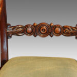 Set of 8 William IV mahogany dining chairs - Image 12
