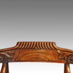 Set of 8 William IV mahogany dining chairs - Image 3