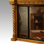 Regency gilt overmantle mirror - Image 7