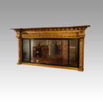 Regency gilt overmantle mirror - Image 4