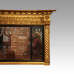 Regency gilt overmantle mirror - Image 3