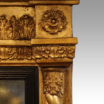 Regency gilt overmantle mirror - Image 2