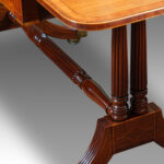 Regency inlaid mahogany sofa table - Image 4