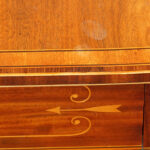 Regency inlaid mahogany sofa table - Image 5