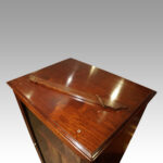 Regency mahogany library cabinet - Image 6