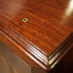 Regency mahogany library cabinet - Image 7