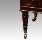 Regency mahogany library cabinet - Image 4