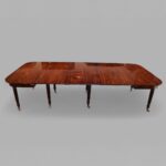 Regency mahogany Gillows style dining table