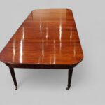 Regency mahogany Gillows style dining table - Image 12