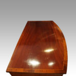 Regency mahogany bow front chest - Image 3