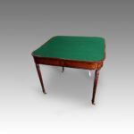 Fine Regency mahogany card-table Now Sold - Image 4
