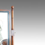 Regency mahogany cheval mirror - Image 2