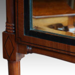 Regency mahogany cheval mirror - Image 6