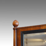 Regency mahogany cheval mirror - Image 7