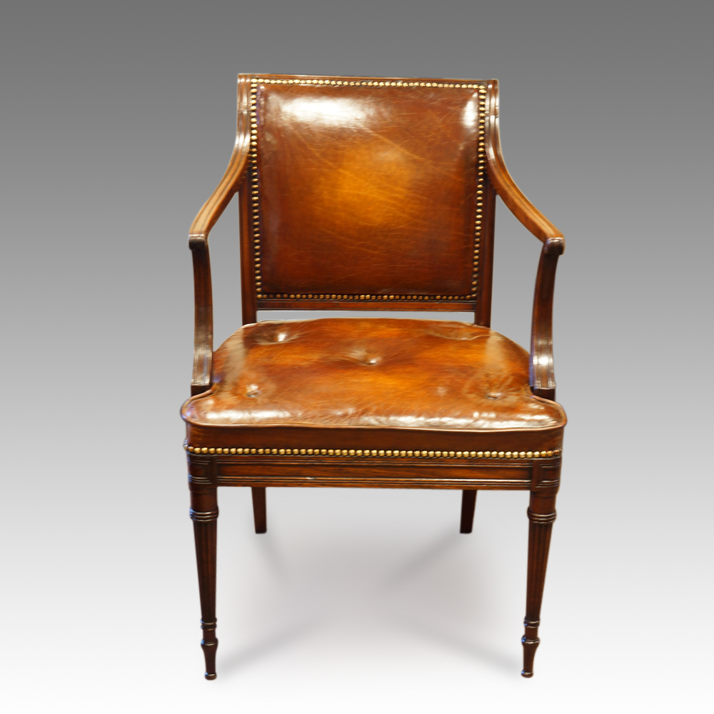 Regency-mahogany-desk-chair-1.jpg Regency mahogany desk chair NOW SOLD - Image 1
