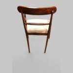 Regency mahogany desk chair - Image 5