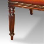 Regency mahogany desk Chair Now Sold - Image 4