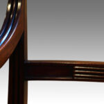 Regency mahogany desk Chair Now Sold - Image 5