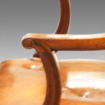 Regency mahogany desk chair NOW SOLD - Image 6