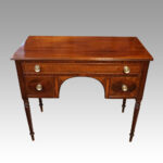Regency mahogany dressing table