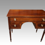 Regency mahogany dressing table - Image 6