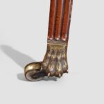 Regency mahogany drum table - Image 9