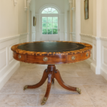 Regency mahogany drum table - Image 12