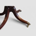 Regency mahogany drum table - Image 4