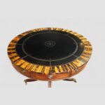 Regency mahogany drum table - Image 2