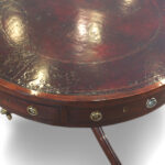 Regency mahogany drum table - Image 3