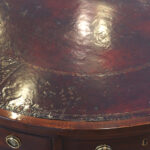 Regency mahogany drum table - Image 4