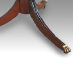 Regency mahogany drum table - Image 7