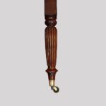 Regency mahogany extending dining table - Image 8