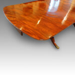 Regency mahogany 14+ seat extending dining table - Image 3