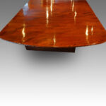 Regency mahogany 14+ seat extending dining table - Image 6
