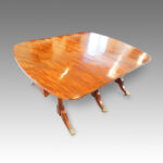 Regency mahogany 14+ seat extending dining table - Image 2