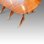 Regency mahogany 14+ seat extending dining table - Image 11