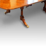 Regency mahogany 14+ seat extending dining table - Image 9