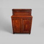 Regency mahogany inlaid chiffonier