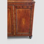 Regency mahogany inlaid chiffonier - Image 6