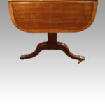 Regency mahogany inlaid sofa table - Image 9